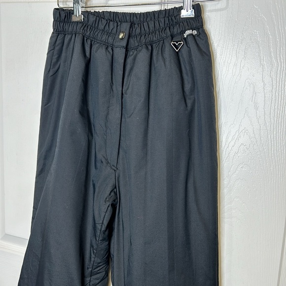 Obermeyer January Insulated Black Nylon Snow Ski Winter Pants Women's Size 6 - Picture 3 of 8